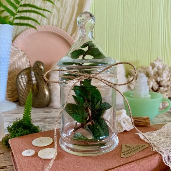 Vintage Glass Canister 🫙 - Picture 1 of 9